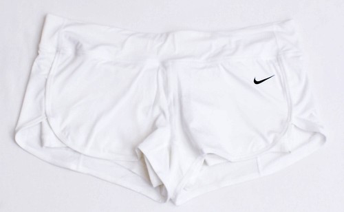 Nike White Ace Court Tennis Shorts with 
