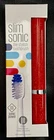 SLIM Sonic Battery Operated (AAA) Travel Toothbrush by Violife - Wine Glitter