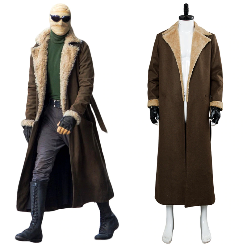 ⭐︎369⭐︎ Doom Patrol Larry Trainor Cosplay Costume Jacket Trench Coat Men