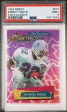 1995 FINEST FAN FAVORITE FF7 EMMITT SMITH  HOF PSA 9  4744