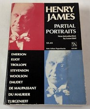 1970 tpb ~ Henry James PARTIAL PORTRAITS