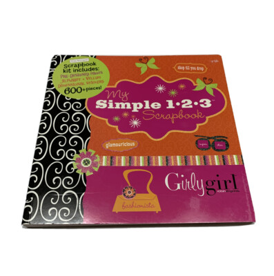 Scrapbooking Simple 1 2 3 Kit Girly Girl Shop Till You Drop Robin Zingone New Ebay