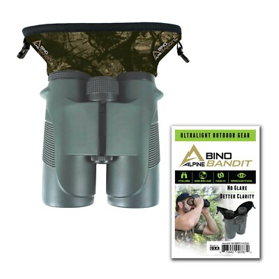NEW Alpine Innovations Bino Bandit Stealth Tan Camo Binocular Eye Shield D26