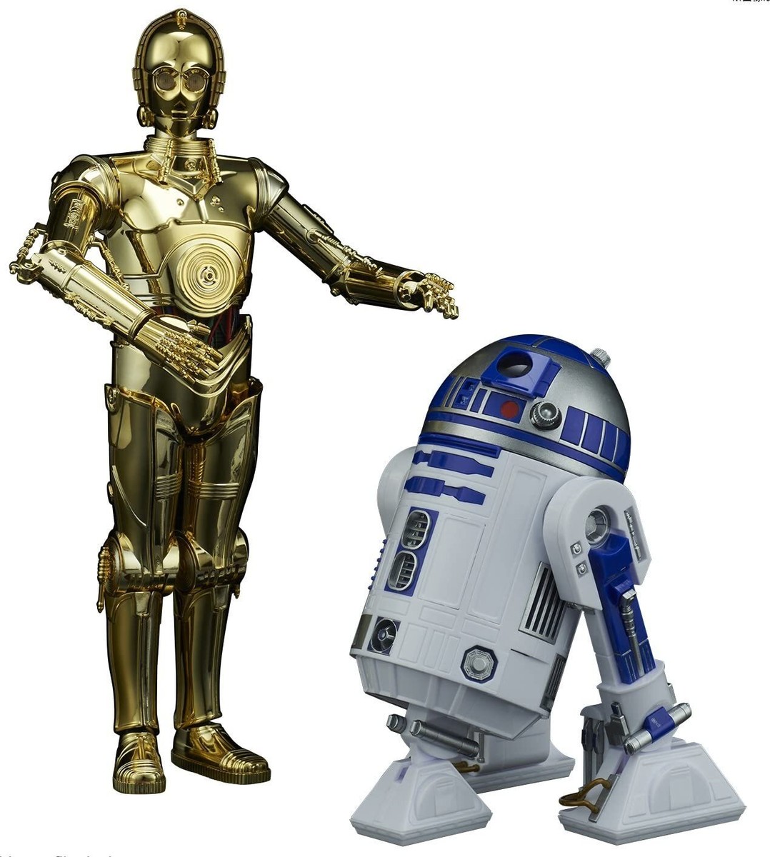 Rare kit BANDAI 1/12 Star Wars Last Jedi C-3PO & R2-D2