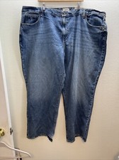 Universal Thread Women's Mid-Rise Baggy Jeans Classic 90's Straight Size 28 NEW