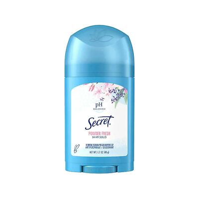 Secret Anti-Perspirant Deodorant Solid Powder Fresh 1.70 oz (Pack of 11)