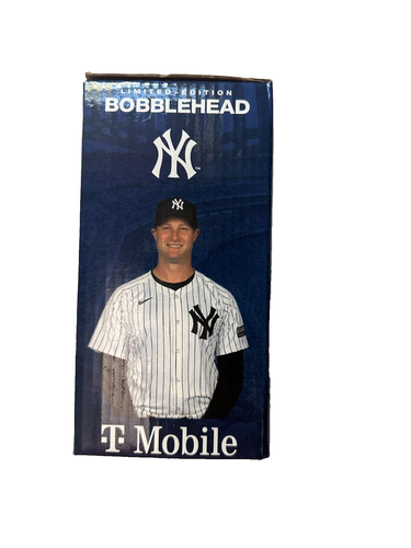 2024 Edizione Limitata Da Collezione Gerrit Cole Bobblehead New York Yankees NUOVO - Foto 4 di 7