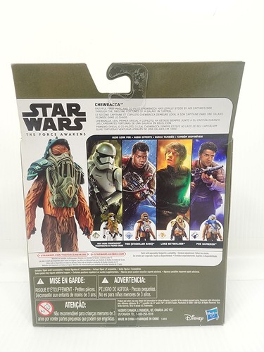 Star Wars The Force Awakens Chewbacca Armor Up 3.75" Action Figure New - Picture 2 of 3