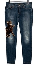 Dolce & Gabbana Women’s Skinny Leg 5 Pocket Blue Jeans Sz M US6 IT42