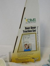 Cervical Over The Door Neck Traction Treatment Equipment Home Unit Halter White
