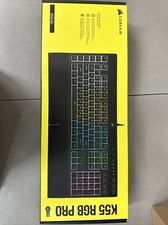 Corsair K55 RGB PRO Wired Gaming Keyboard - Black (CH-9226765-NA)