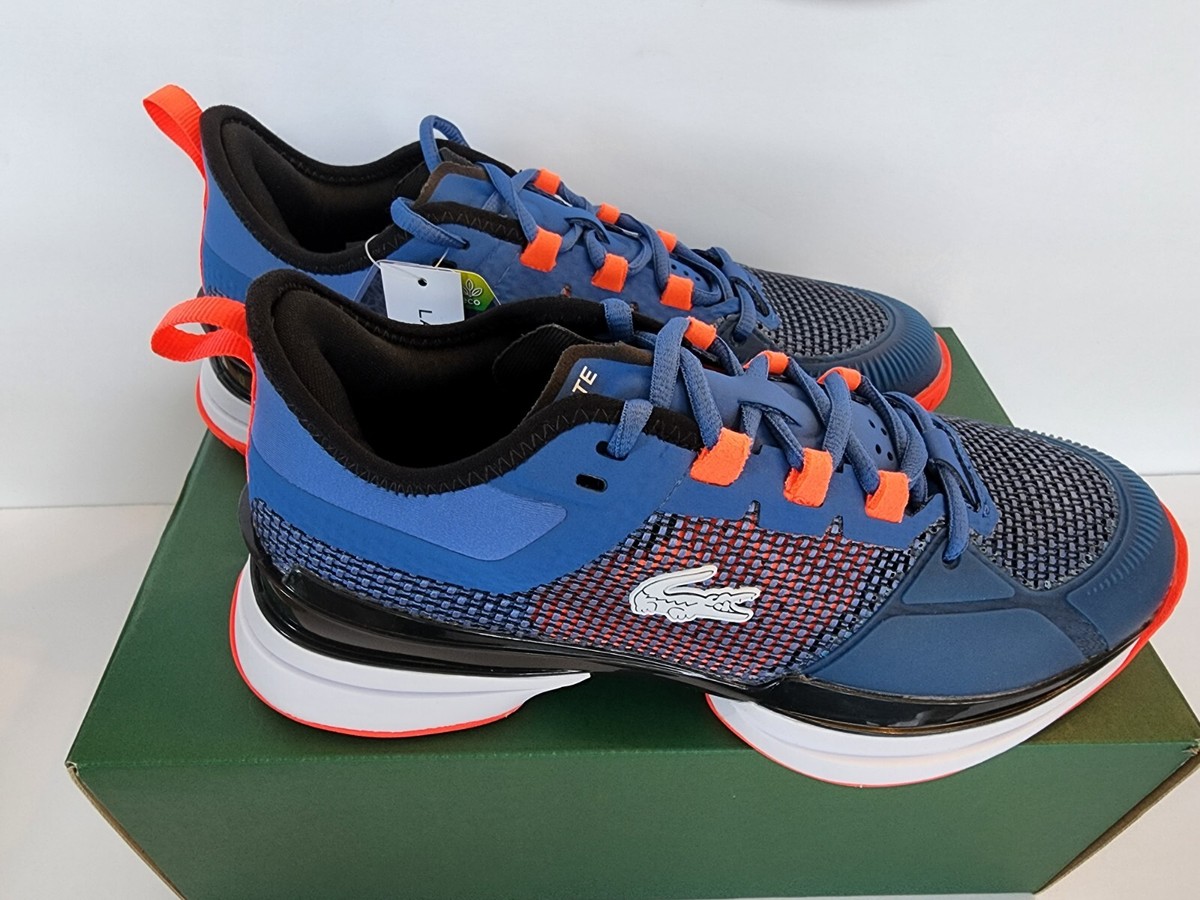Lacoste AG-LT 21 ULTRA Women's Size 9.5 Tennis Shoes Blue Pink NIB