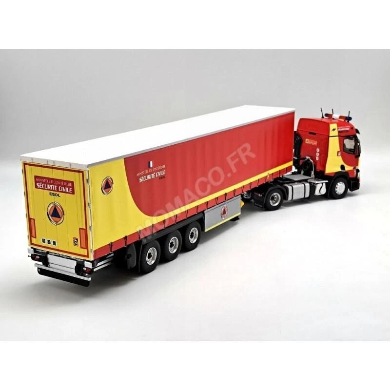 ELIGOR118103 RENAULT T 460 TAUTLINER SICUREZZA CIVILE 1/43 - Immagine 2 di 2