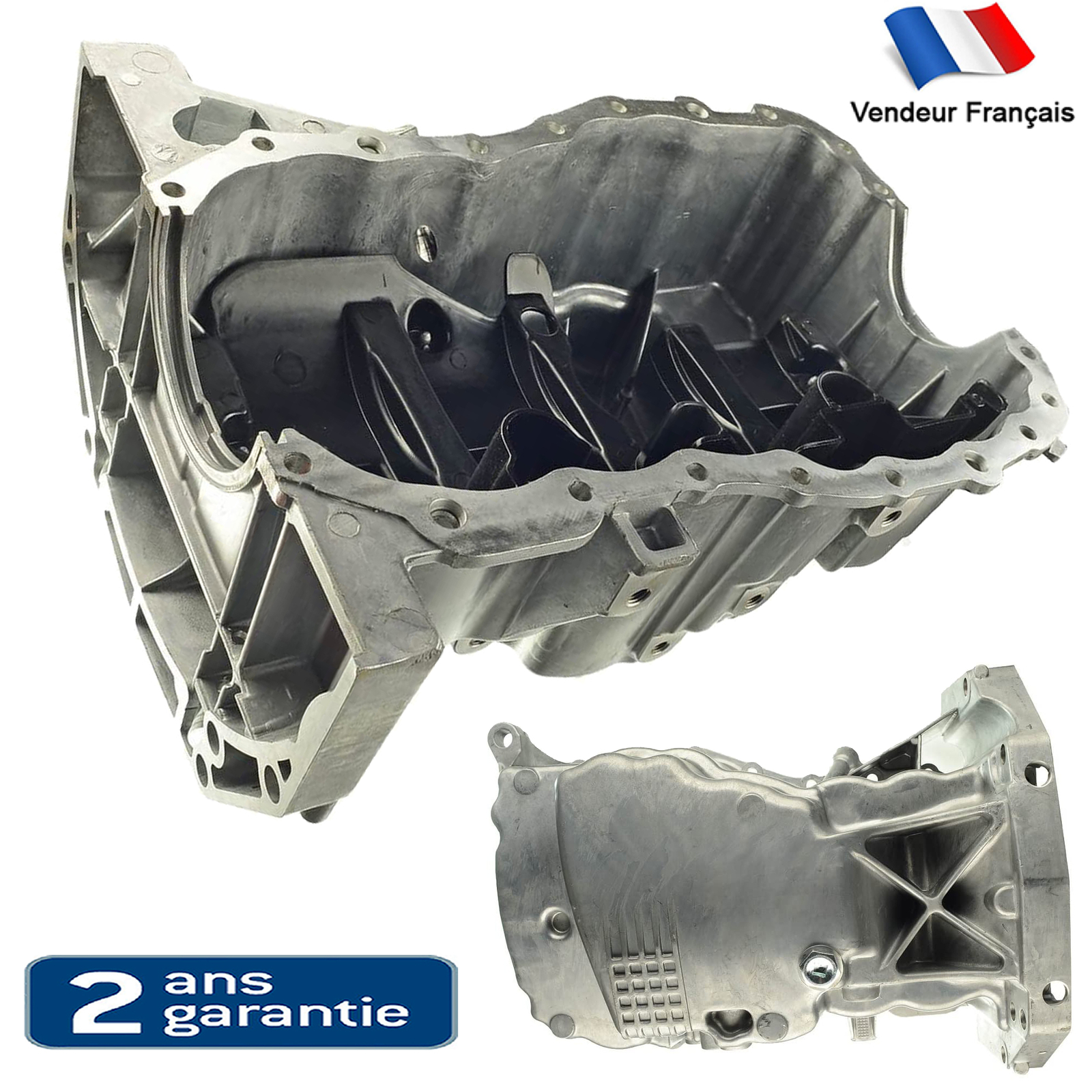 Carter d'huile moteur 1.5 dCi avec protection anticorrosion pour Megane