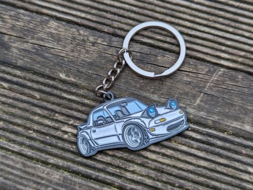Mazda Miata MX5 Eunos Mk1 NA Metal Keychain (7 Colours Available) - Photo 3/15