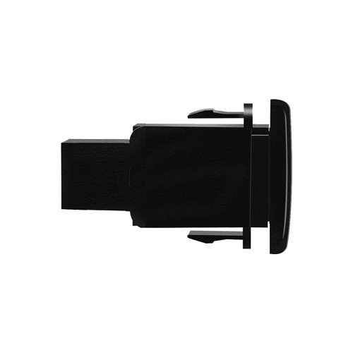 Interruttore retroilluminato LED blu MUSIC pulsante corto 1,28"x 0,87" (adatto: Toyota) - Foto 3 di 6