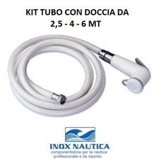 KIT DOCCETTA CON TUBO da 2,5 - 4 - 6 mt per BARCA NAUTICA CAMPER