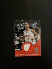 2008 Rittenhouse WNBA All Star Jersey Relic #/444 Candace Dupree 2 Color