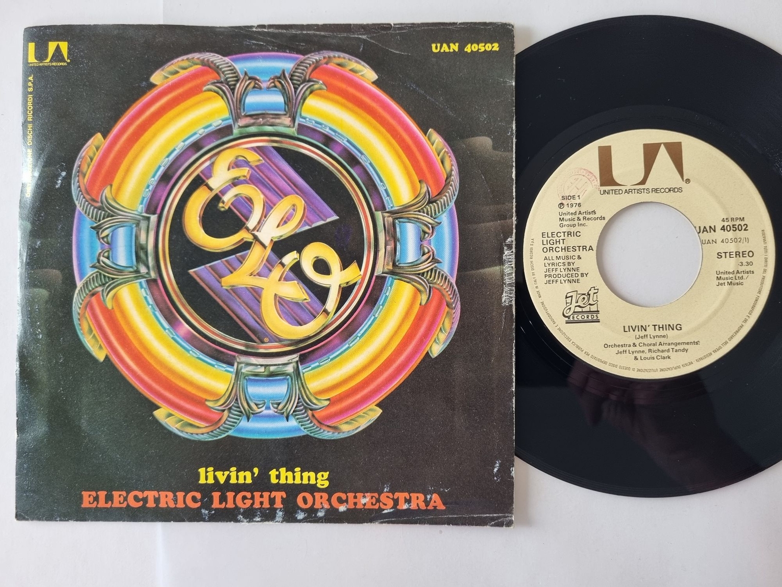 Electric Light Orchestra - Livin' thing 7'' Vinyl Italy