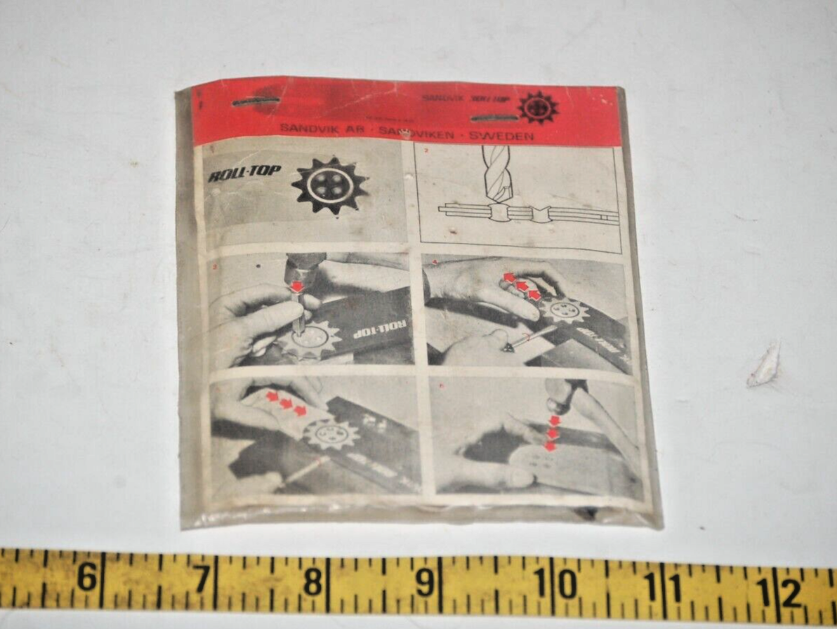 Vintage NOS Sandvik Replacement Sprocket - P#162-4 , 3/8