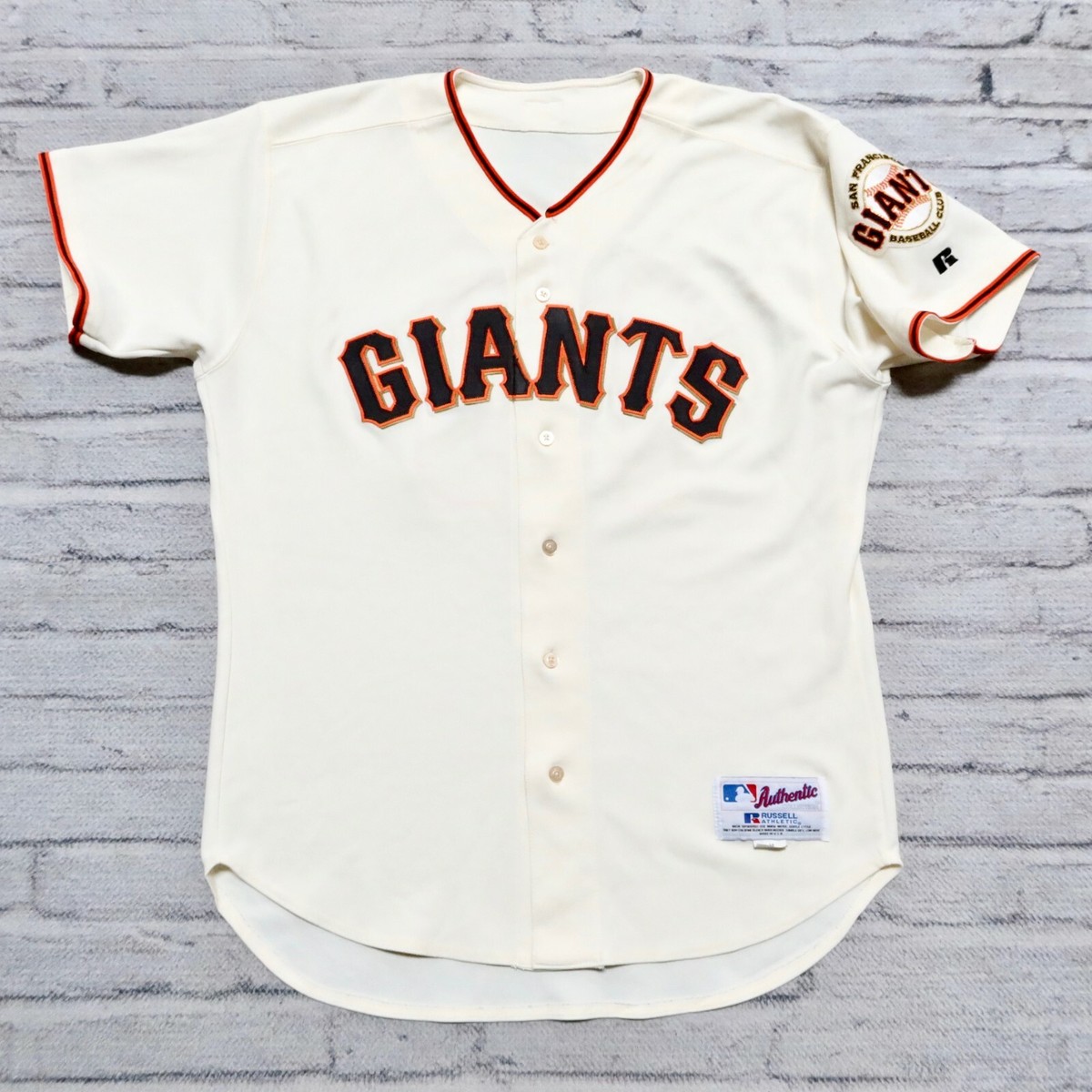 Vintage San Francisco Giants Baseball Jersey Authentic Sewn