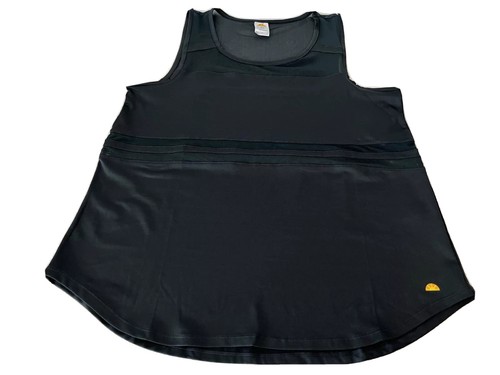 C&C California Womens Top Dark Gray Mesh Detail Size Large