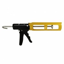 dripless caulking gun rugged construction with on/off dripless option sharp cut