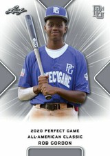 ROB GORDON 2020 LEAF PERFECT GAME 