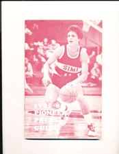 1985 Simi Valley High School Varsity basketball media Guide bk31