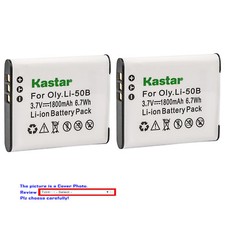 Kastar Replacement Battery for Olympus Li-50B LI-50C  SP-720UZ SP-800 SP-800UZ