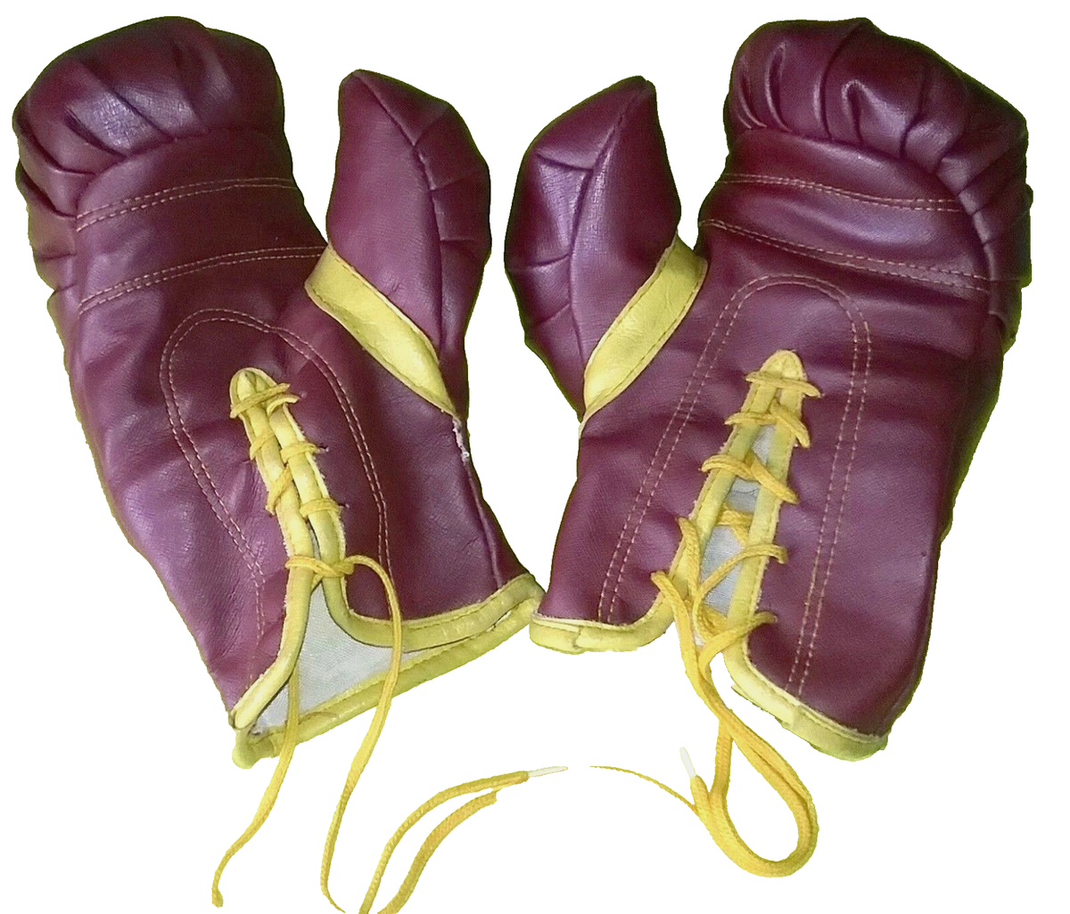 ꧁꧂ansony candy 手袋 Vintage Kid's SUGAR RAY ROBINSON Sport Fun BOXING GLOVES Lace Up