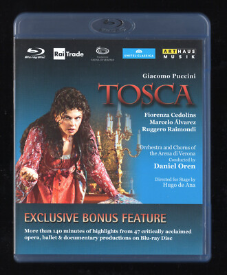RARE BLU-RAY   Puccini : Tosca - Daniel Oren, Hugo de Ana   ARTHAUS MUSIK