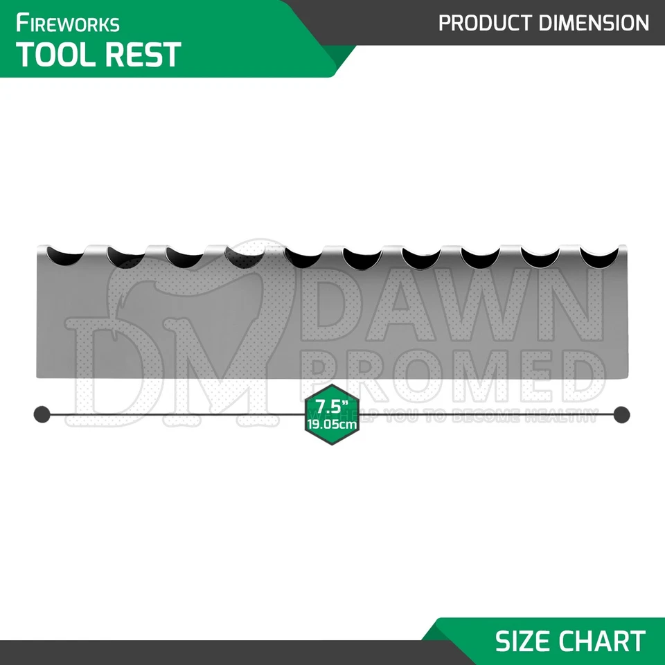 Juego de 6 piezas de reposapiés para fabricación de cuentas y varilla de vidrio para trabajo de lámpara Foto 2 de 4