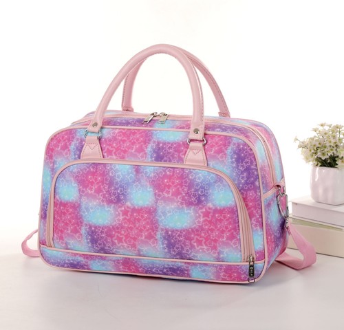 Bedruckte mittelgroße Damen Umhängetasche Umhängetasche Damen Reise Wochenende Handtasche LX - Bild 86 von 91