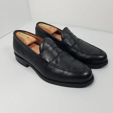 Berwick Loafers Made In Spain Daianite Soles Size UK 6.5 US 7.5 9628 Black
