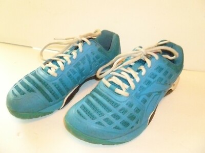 REEBOK Womens CROSSFIT CF74 NANO 3.0 Blue US size 7.0 Training