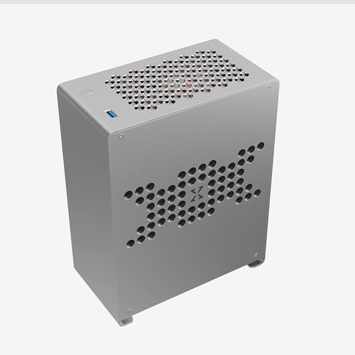 ZZAW A1 Aluminiumlegierung Mini ITX Tischgehäuse Computer Zubehör Micro Größe DE - Bild 7 von 10