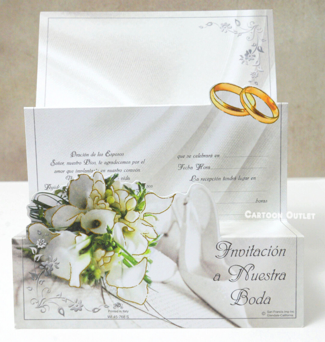 10 Invitaciones De Boda Spanish Wedding Invitations Favors