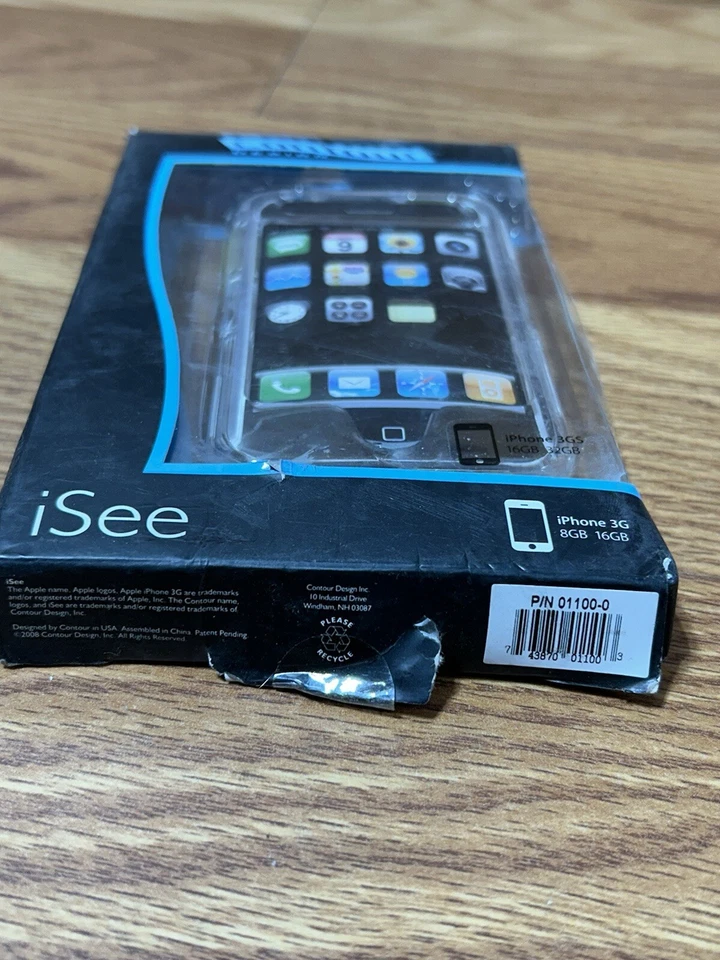 Capa/capa para smartphone Contour Design iSee plástico pele dura Apple iPhone 3G - Imagem 4 de 4