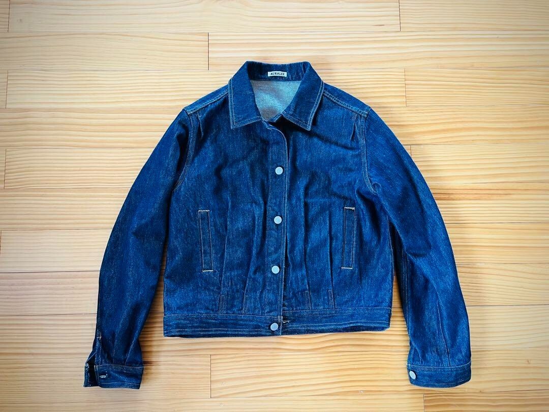 AURALEE サイズ1 デニムジャケット ✨美品✨ AURALEE DENIM JACKET オーラリー デニム 1サイズ
