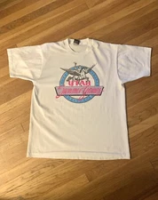 Vintage Utah Summer Games T Shirt. Size XL Screen Stars Best Tag. Single Stitch