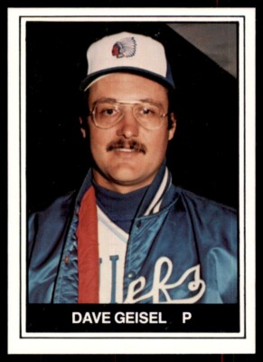 Dave Geisel Actor 1982 TCMA Minor League Dave Geisel (B) Syracuse Chiefs #4 | eBay