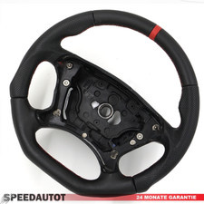 Abgeflacht Lenkrad Mercedes R230 W209 W211 W463 E G Klasse CLK SL rot