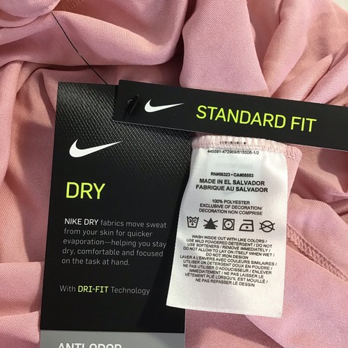 Nueva camiseta Nike Dry Legacy ropa activa rosa esmalte para mujer XS - Imagen 4 de 6