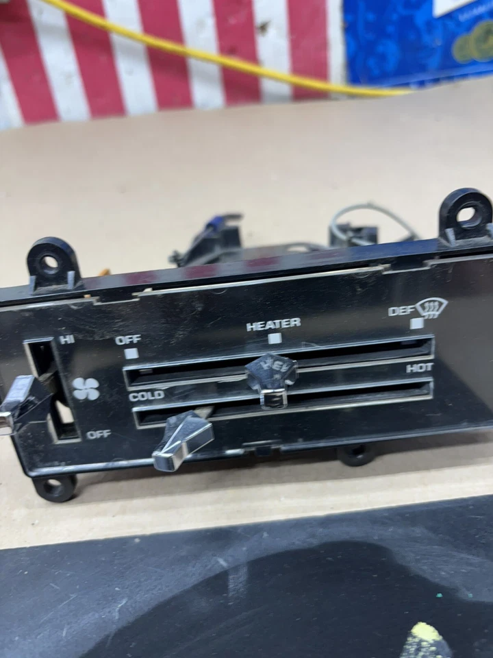 Chevrolet GMC 1983 1984 85 86 87 CLIMATIZACIÓN SOLO CALEFACCIÓN INTERRUPTOR DE CONTROL VENTILADOR DESCONGELACIÓN K10 Foto 3 de 4