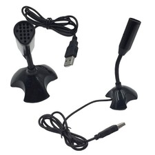 USB Microphone for Home Recording Computer Use Black