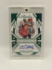 2023-24 Panini Flawless - Draft Gem Signatures Norman Powell Green /5 (AU)