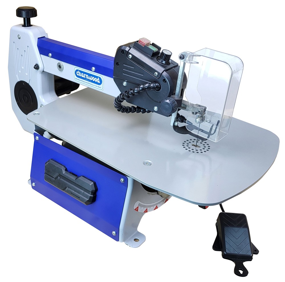 Charnwood SS18F 18"" Variable Speed Scroll Saw with Foot Pedal Switch