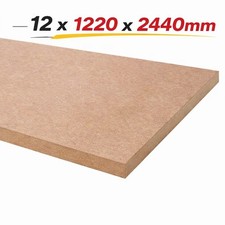 12mm MDF Sheet 2440 x 1220mm - Smooth Furniture Grade Interior Joinery Board