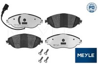 Meyle 0252511720/PD Bremsbelagsatz FüR Scheibenbremse Bremsbelagsatz
